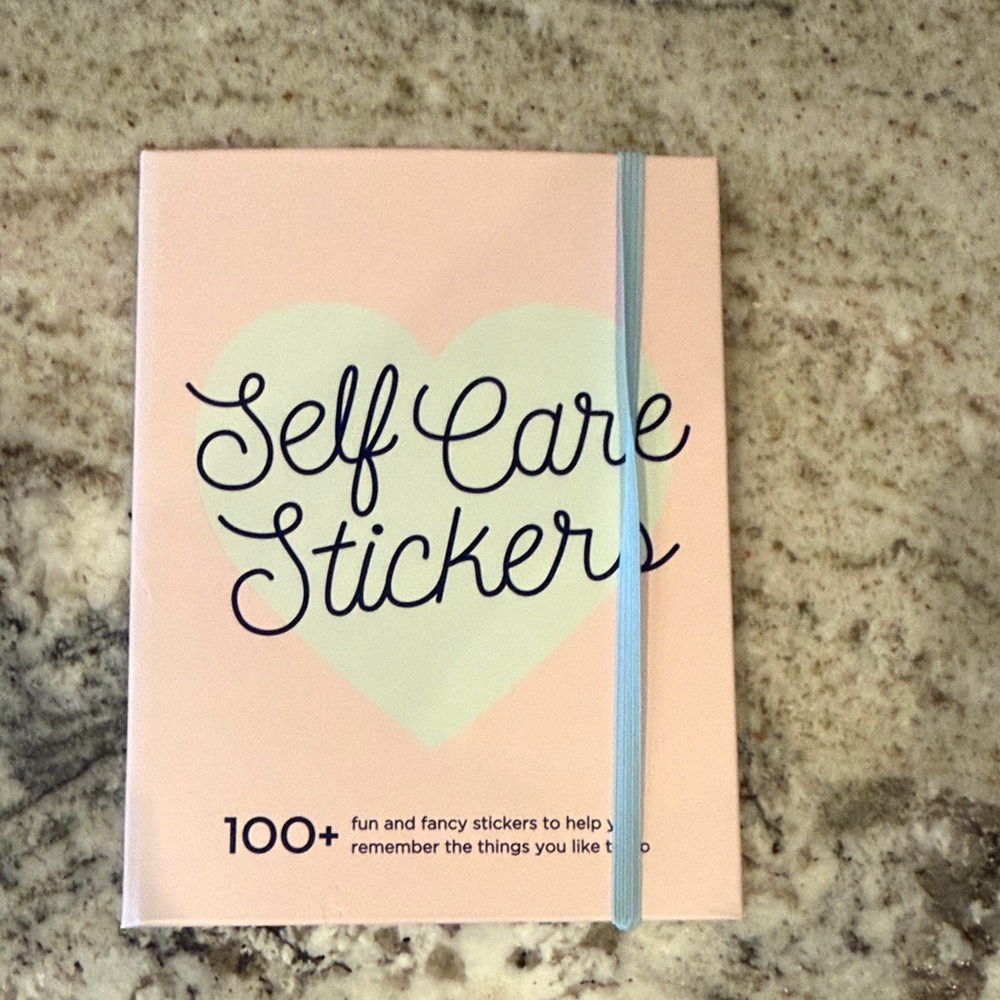 Self Care Stickers Book